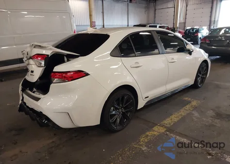 2025 Toyota Corolla Hybrid Se from USA, damaged, VIN JTDBDMHEXSJ011816